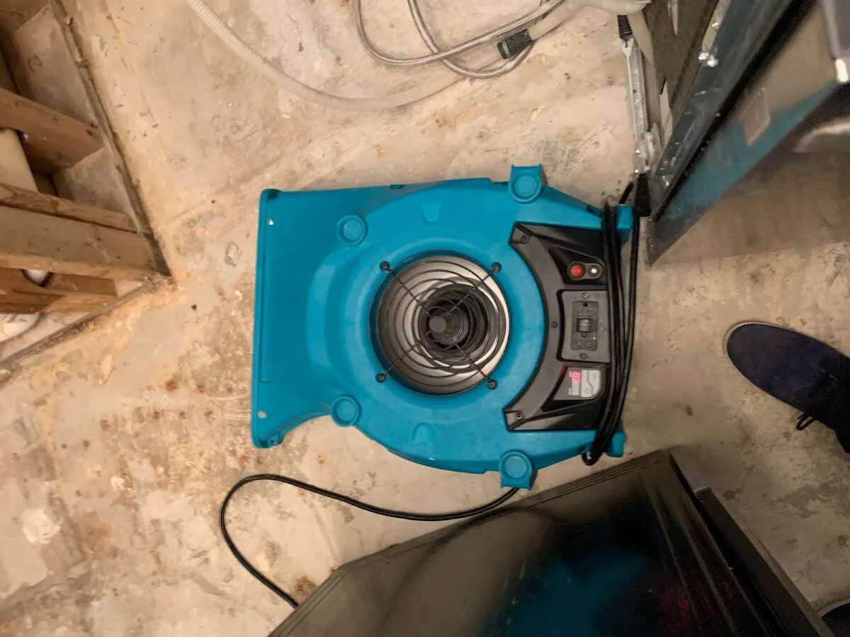Air mover drying equipment for Mold Remediation & Removal in Henniker